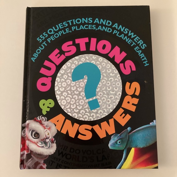 Questions & Answers Hardcover Book - Picture 1 of 4